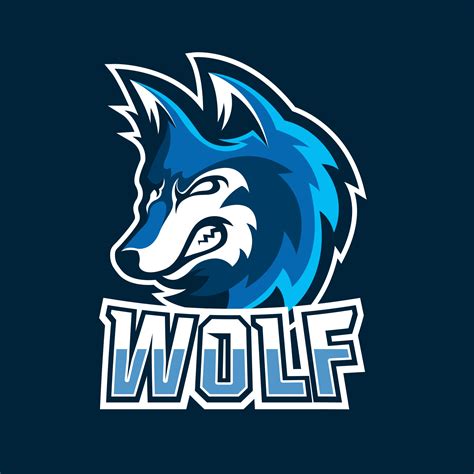 gaming logo wolf